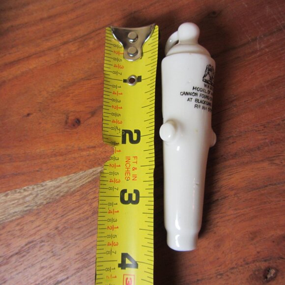 W.H. Goss crested heraldry china vintage Ilfracombe cannon (GC047 Grace) - Picture 7 of 9